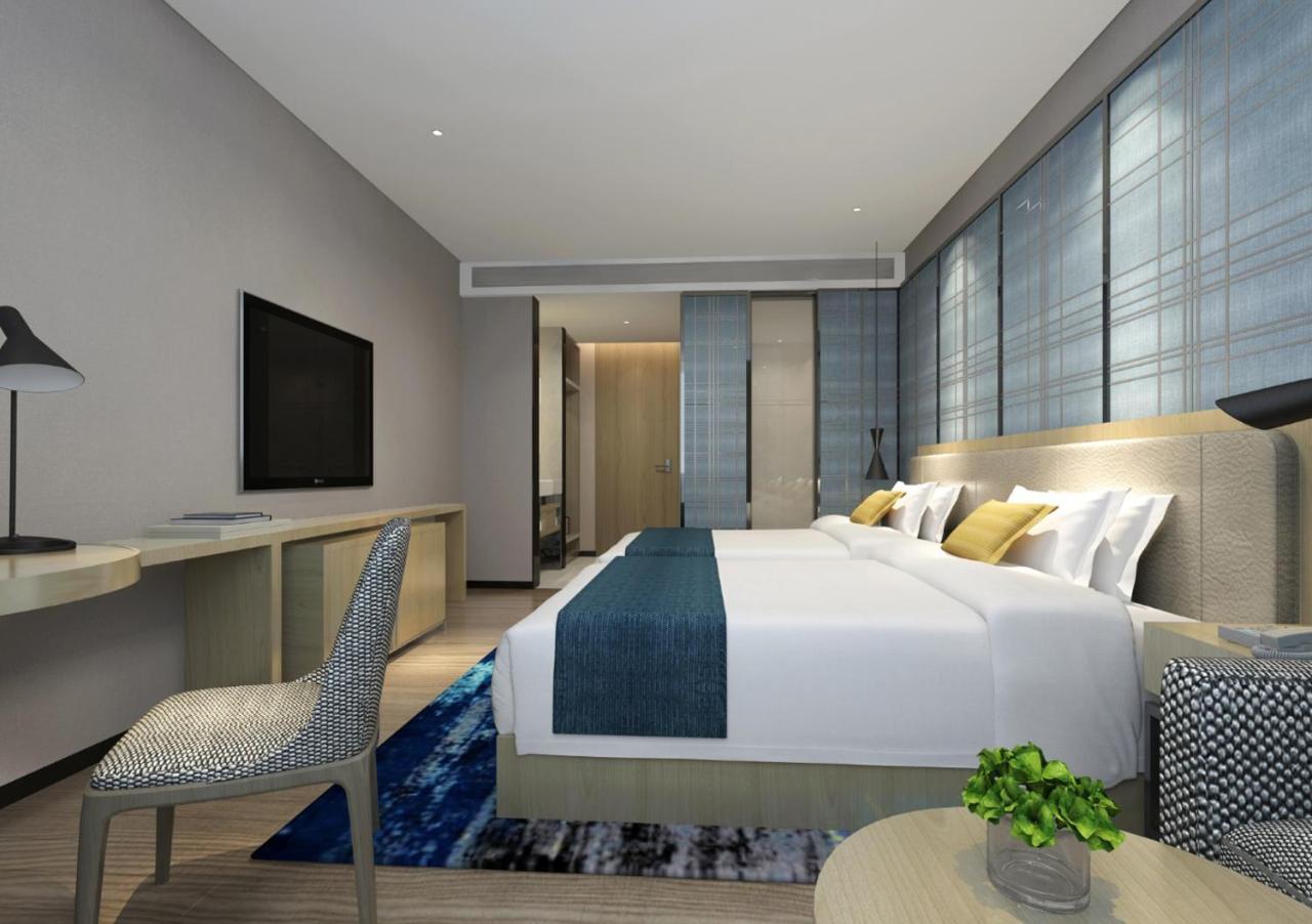 Echarm International Hotel Canton Tower Pazhou Convention And Exhibition Center Lujiang Subway Metro Branch - Free Shuttle Bus To Canton Fair Complex During Canton Fair Period Esterno foto