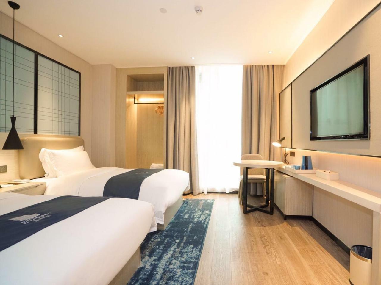 Echarm International Hotel Canton Tower Pazhou Convention And Exhibition Center Lujiang Subway Metro Branch - Free Shuttle Bus To Canton Fair Complex During Canton Fair Period Esterno foto